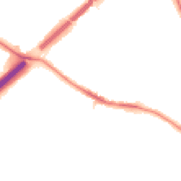 Night-time road noise heatmap for N2 0SP