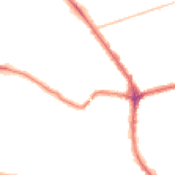 Night-time road noise heatmap for N2 8BP