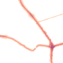 Night-time road noise heatmap for N2 8DF