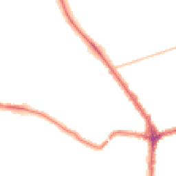 Night-time road noise heatmap for N2 8DJ