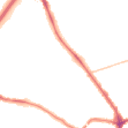 Night-time road noise heatmap for N2 8DT