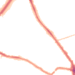 Night-time road noise heatmap for N2 8EA
