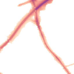 Night-time road noise heatmap for N2 8LA