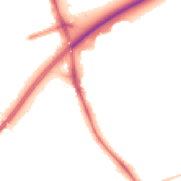 Night-time road noise heatmap for N2 9AN