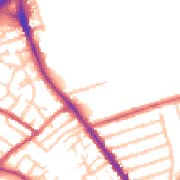 Daytime road noise heatmap for N2 9AR