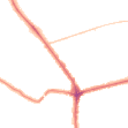Night-time road noise heatmap for N2 9AS