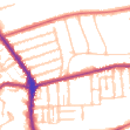 Daytime road noise heatmap for N2 9DP