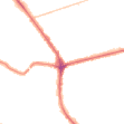 Night-time road noise heatmap for N2 9EB