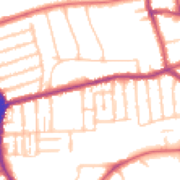 Daytime road noise heatmap for N2 9HA