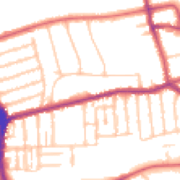 Daytime road noise heatmap for N2 9HD