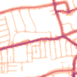 Daytime road noise heatmap for N2 9HJ