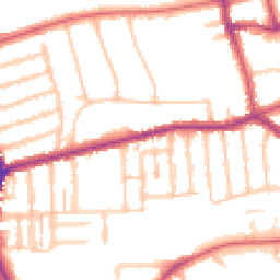 Daytime road noise heatmap for N2 9HS