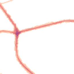 Night-time road noise heatmap for N2 9JH