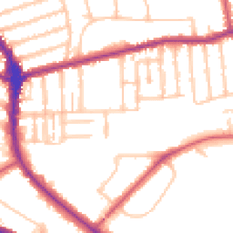 Daytime road noise heatmap for N2 9LH