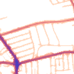 Daytime road noise heatmap for N2 9PA
