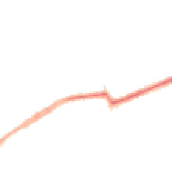 Night-time road noise heatmap for N20 0AF