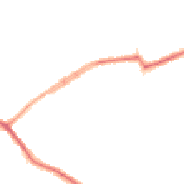 Night-time road noise heatmap for N20 0AJ