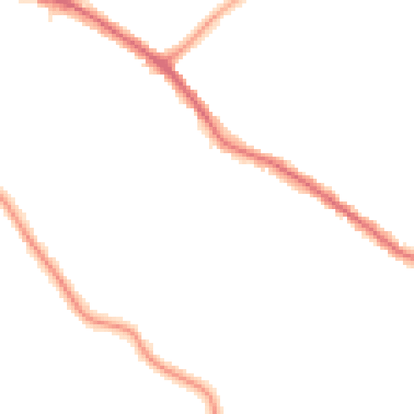 Night-time road noise heatmap for N20 0DX