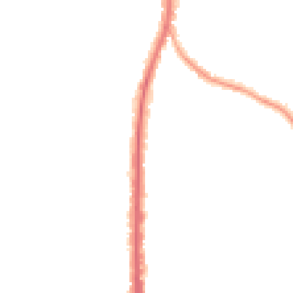 Night-time road noise heatmap for N20 0QP