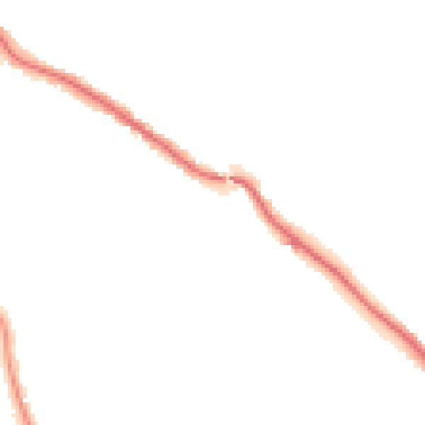 Night-time road noise heatmap for N20 0RX