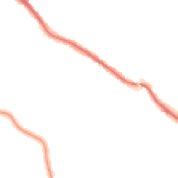 Night-time road noise heatmap for N20 0SL