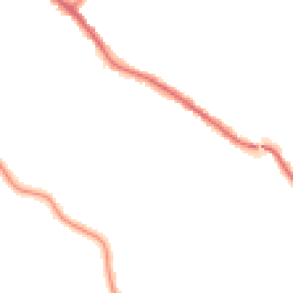 Night-time road noise heatmap for N20 0SS