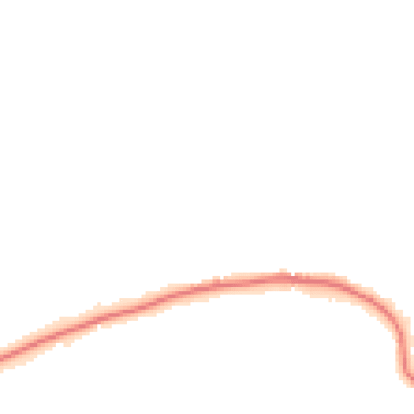 Night-time road noise heatmap for N20 8AA