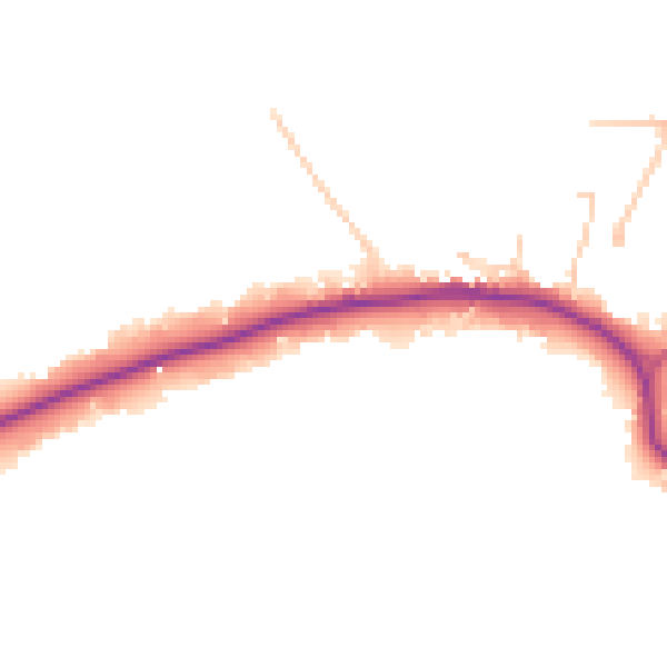 Daytime road noise heatmap for N20 8LL