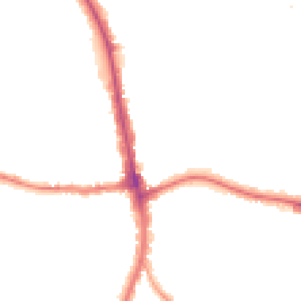 Night-time road noise heatmap for N20 9AA