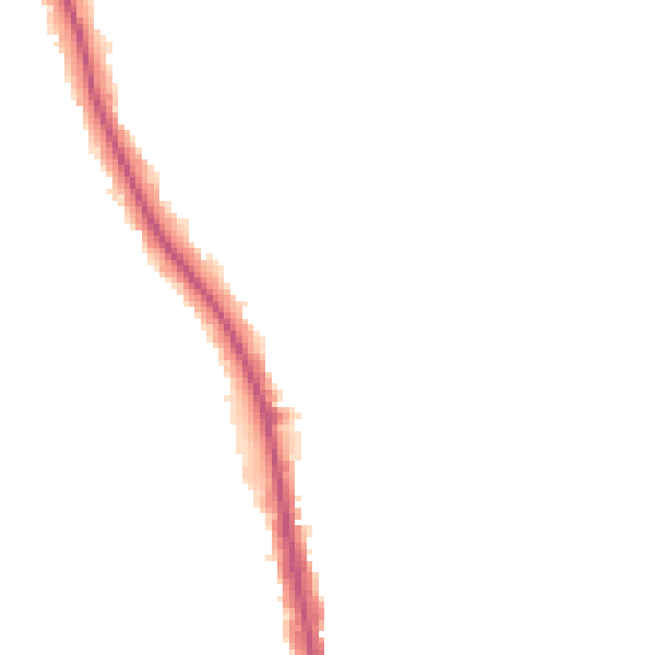 Night-time road noise heatmap for N20 9BU