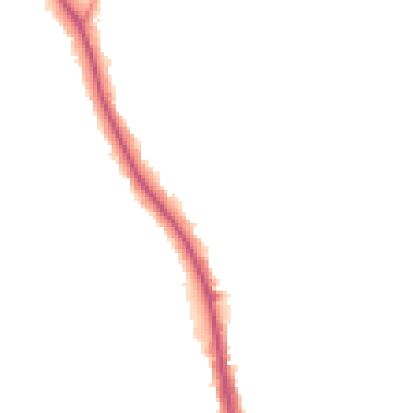 Night-time road noise heatmap for N20 9QE