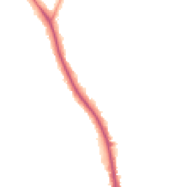 Night-time road noise heatmap for N20 9QG