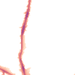 Night-time road noise heatmap for N22 5AF