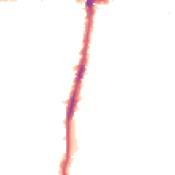 Night-time road noise heatmap for N22 5AJ
