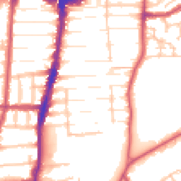 Daytime road noise heatmap for N22 5AN