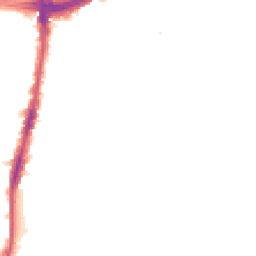 Night-time road noise heatmap for N22 5AS