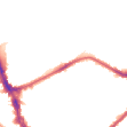 Night-time road noise heatmap for N22 5BA