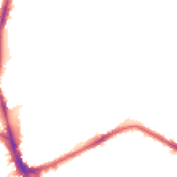 Night-time road noise heatmap for N22 5BH