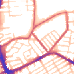 Daytime road noise heatmap for N22 5BJ