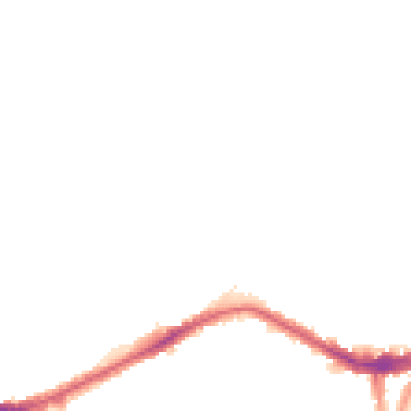 Night-time road noise heatmap for N22 5BL