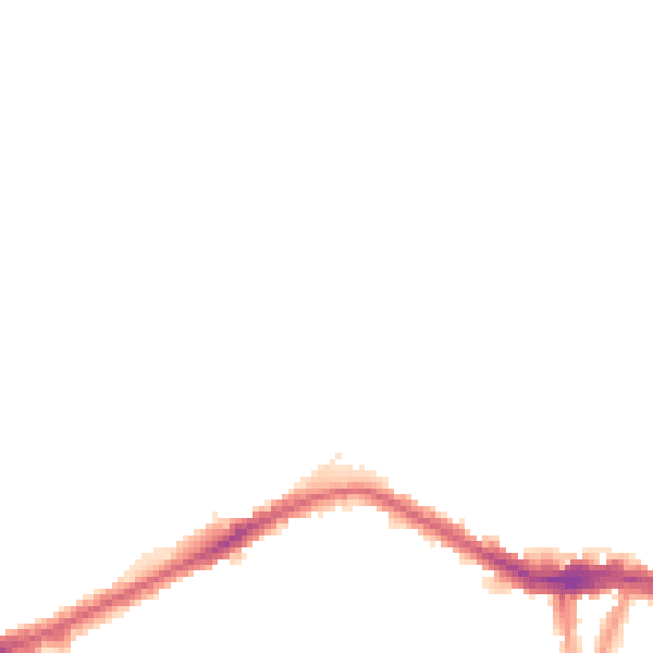 Night-time road noise heatmap for N22 5BS