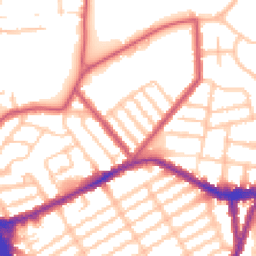 Daytime road noise heatmap for N22 5BX