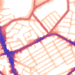 Daytime road noise heatmap for N22 5HG