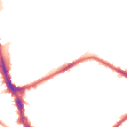 Night-time road noise heatmap for N22 5HG