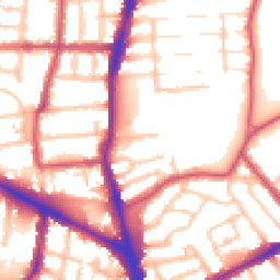 Daytime road noise heatmap for N22 5HJ