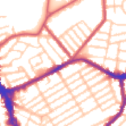 Daytime road noise heatmap for N22 5JH