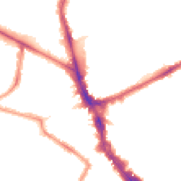 Night-time road noise heatmap for N22 5NZ