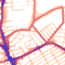 Daytime road noise heatmap for N22 5RS