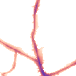 Night-time road noise heatmap for N22 5SR