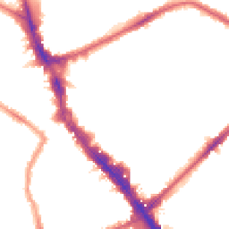 Night-time road noise heatmap for N22 6LJ